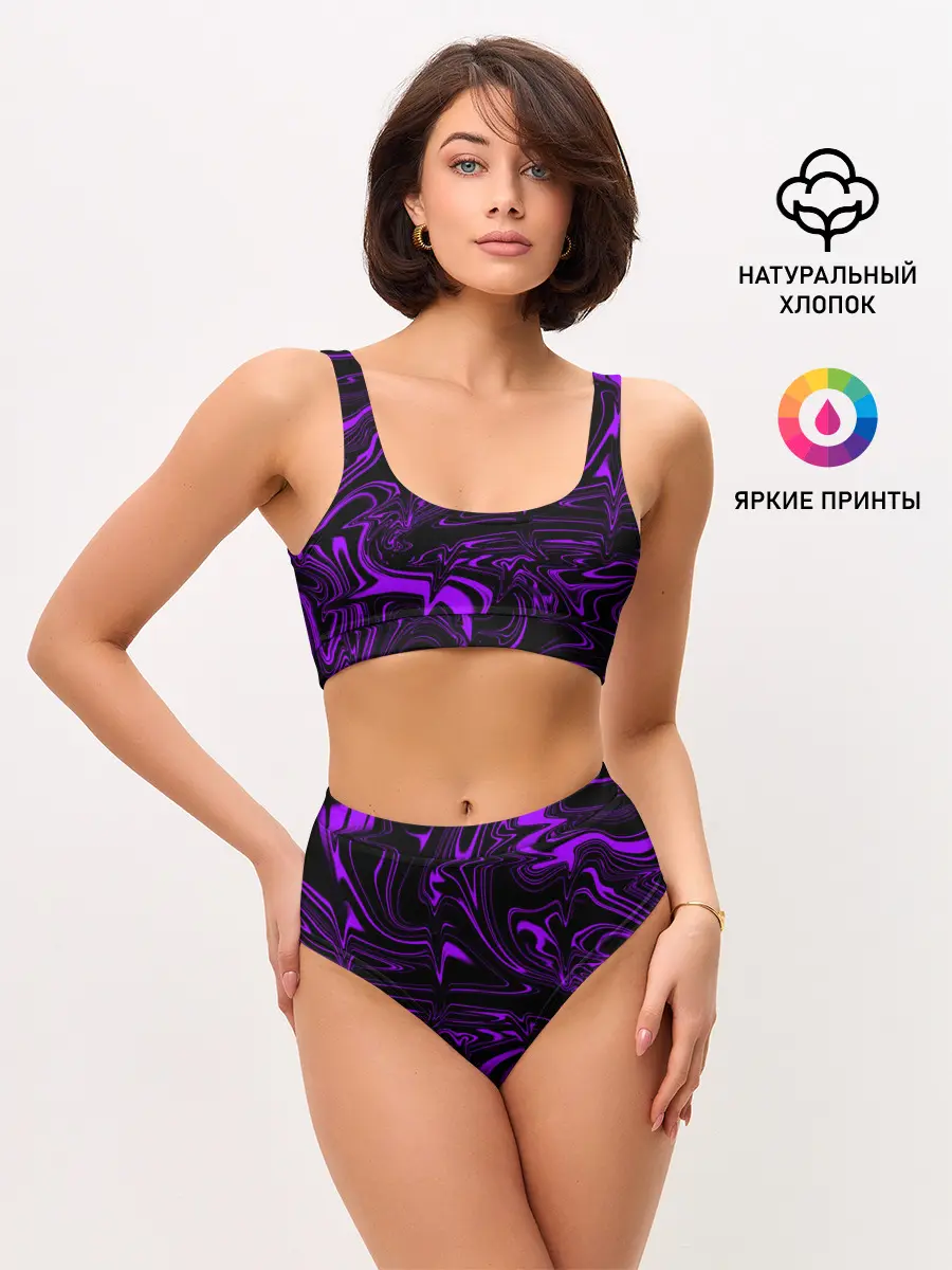 Женские топ и трусы / Жидкий градиент