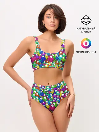 Женские топ и трусы / Fall Guys