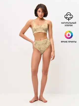 Женские топ и трусы / Стрекоза