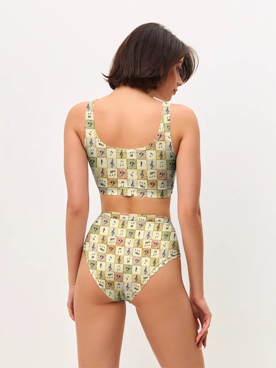 Женские топ и трусы / Музыкант