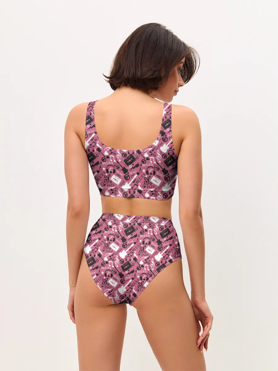 Женские топ и трусы / Музыка