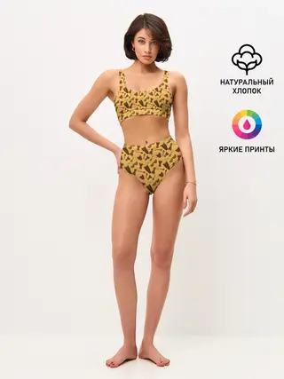 Женские топ и трусы / Ударные Инструменты