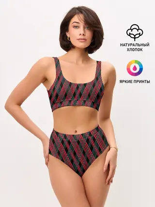 Женские топ и трусы / Игральные карты