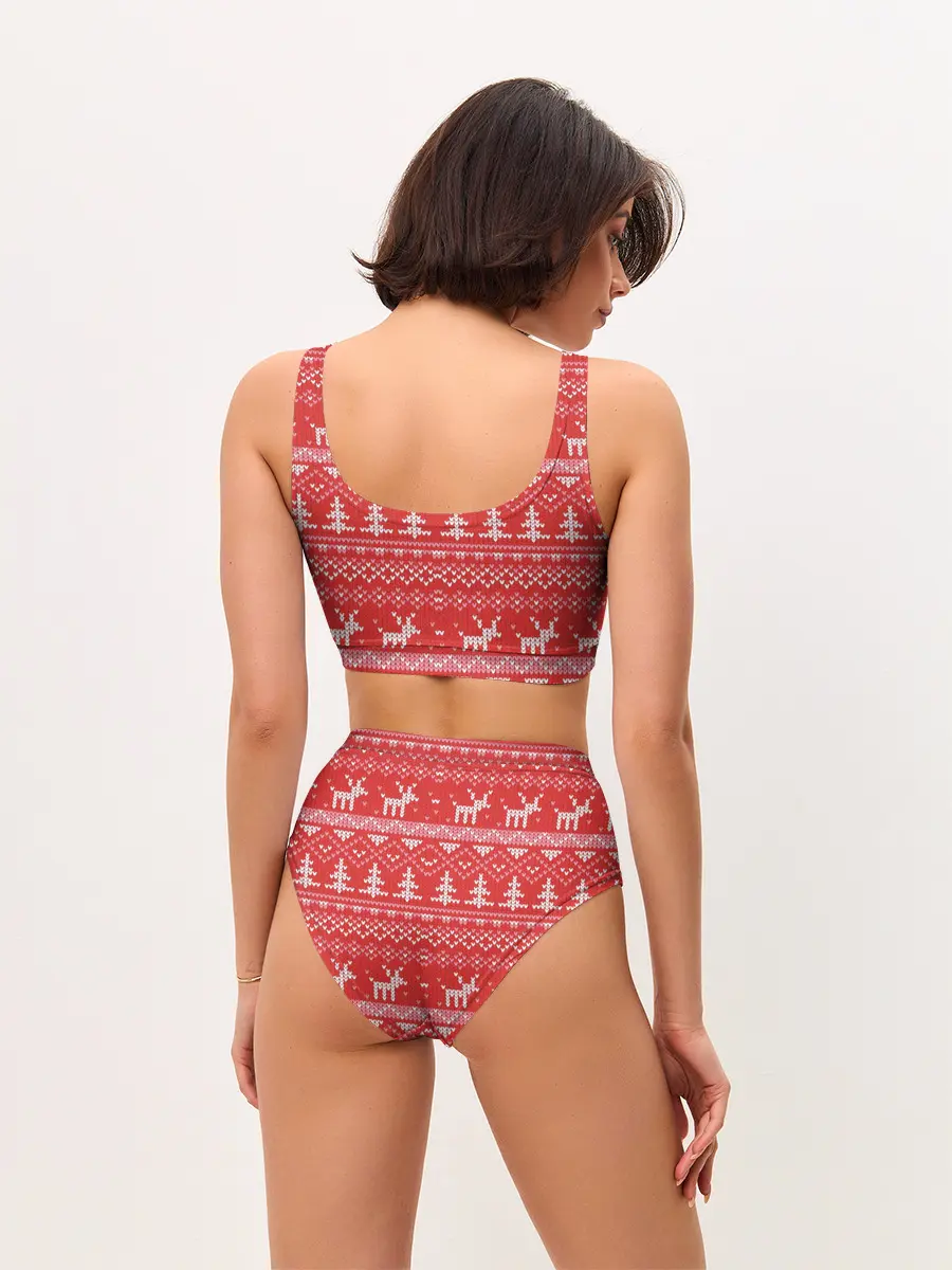 Женские топ и трусы / Русские народные узоры