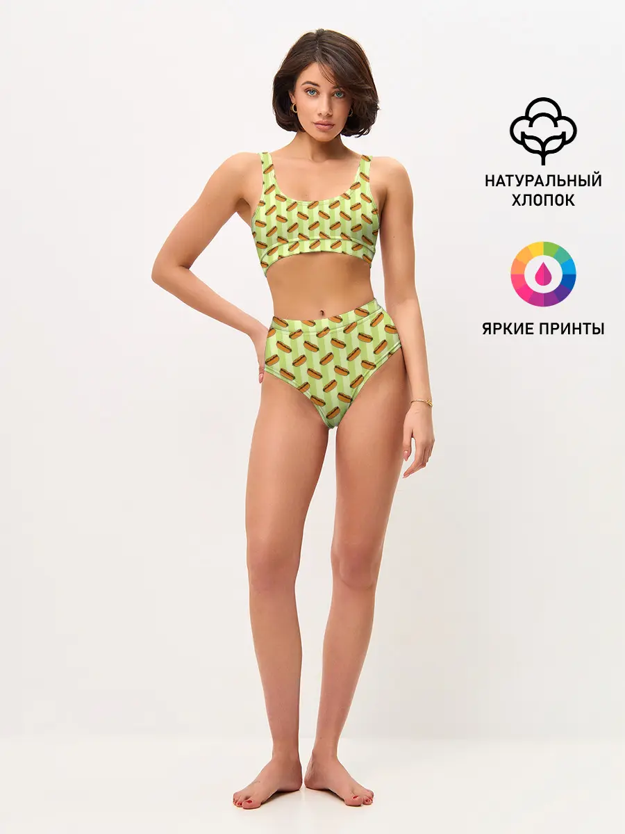 Женские топ и трусы / Хотдог