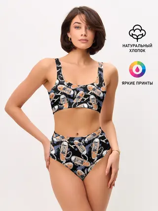 Женские топ и трусы / Кеды / Sneakers