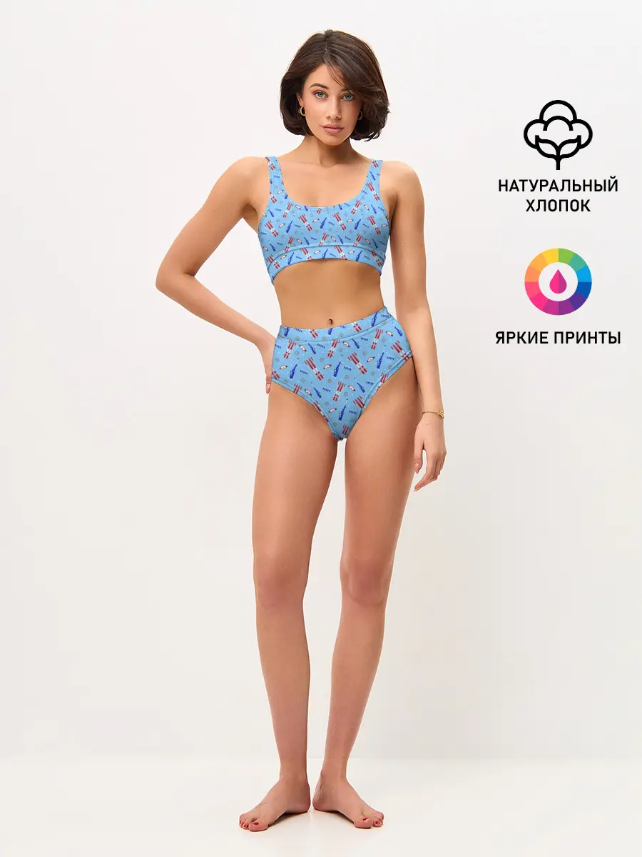 Женские топ и трусы / Биатлон