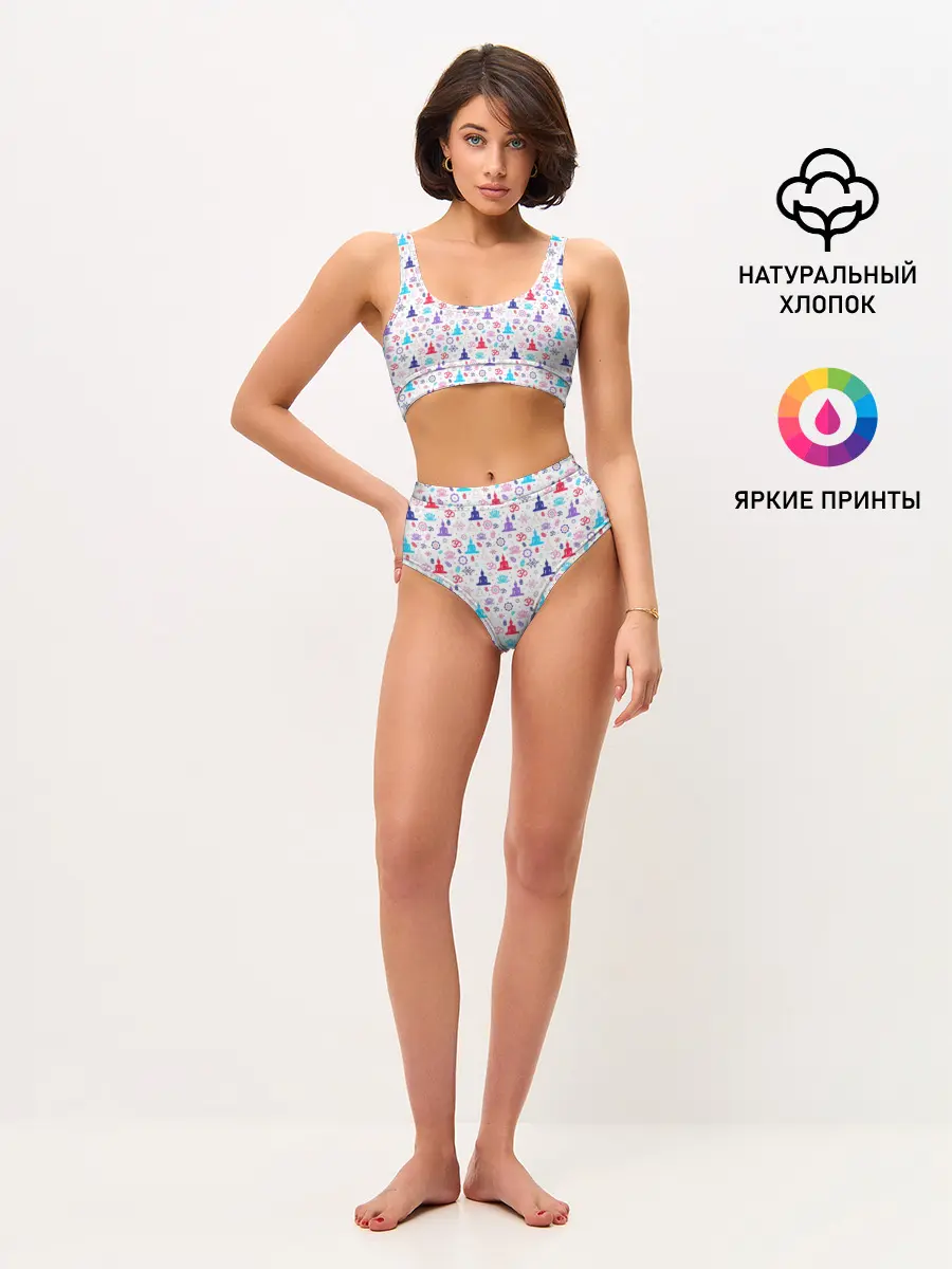 Женские топ и трусы / Yoga