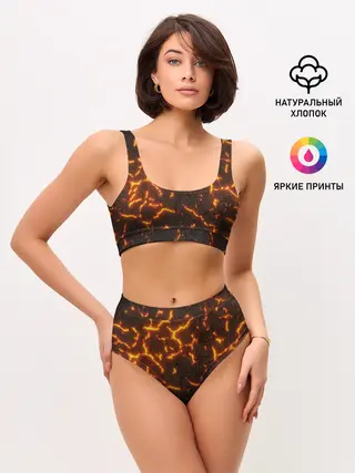 Женские топ и трусы / Помпеи 3D