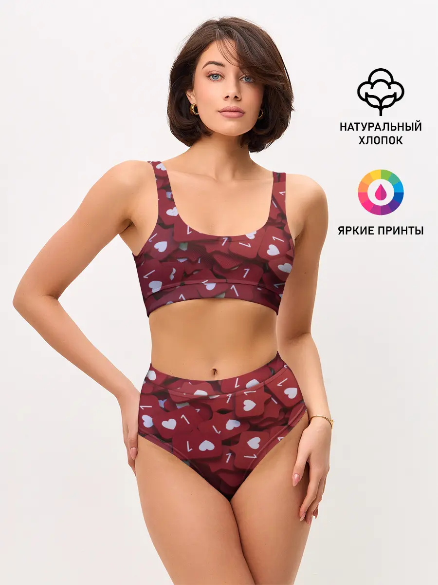 Женские топ и трусы / Like 3D/Лайк