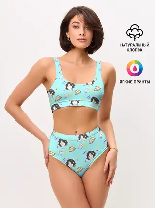 Женские топ и трусы / Сяо и тофу