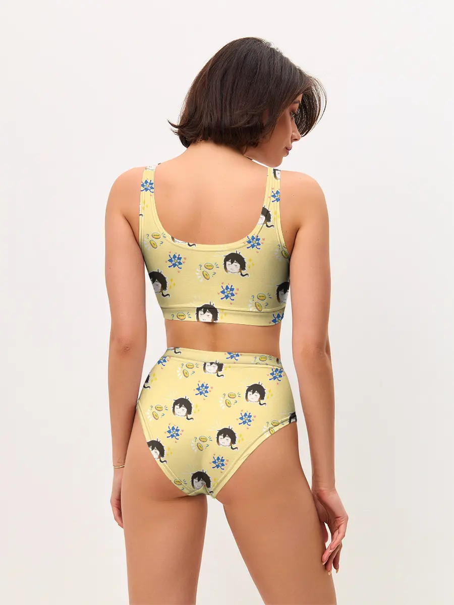 Женские топ и трусы / Чиби Чжун Ли