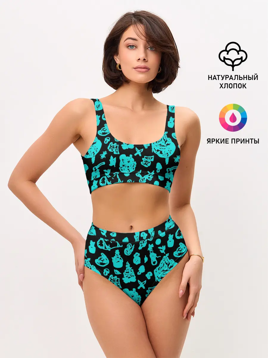 Женские топ и трусы / Поход