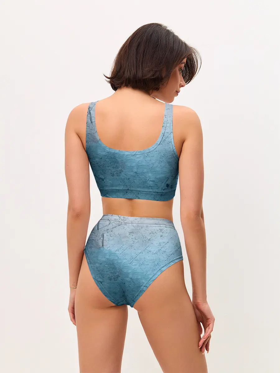 Женские топ и трусы / Blue Glass