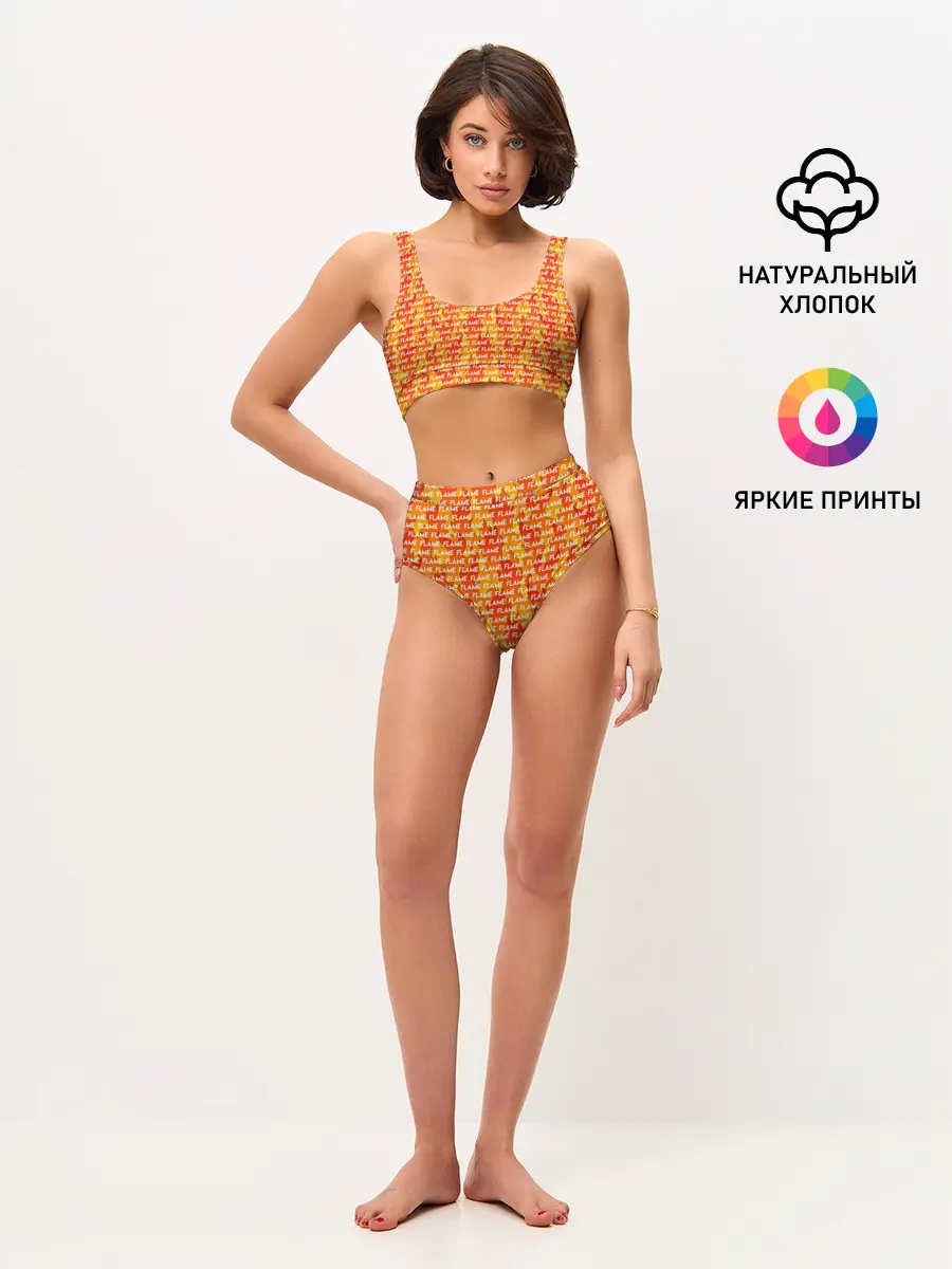 Женские топ и трусы / РЫЖЕЕ ПЛАМЯ | GINGER FLAME