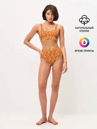 Женские топ и трусы / РЫЖЕЕ ПЛАМЯ | GINGER FLAME