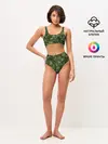 Женские топ и трусы / Canvas Green Camo