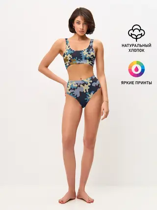 Женские топ и трусы / Облака