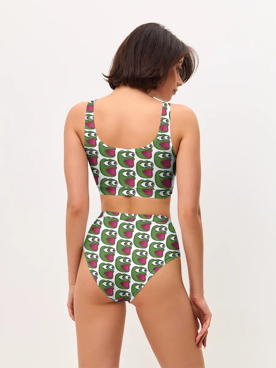 Женские топ и трусы / Poggers Pattern