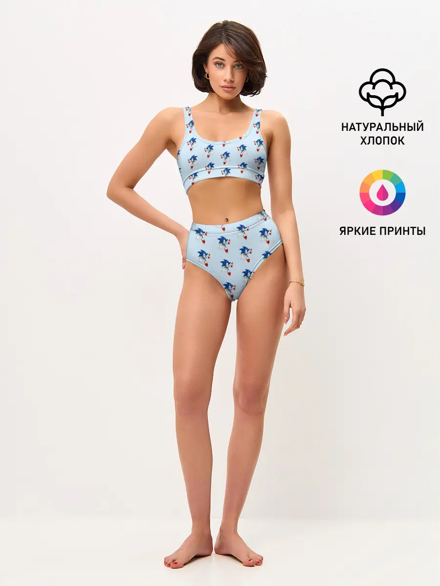 Женские топ и трусы / Sonics dance