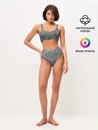 Женские топ и трусы / Трещины