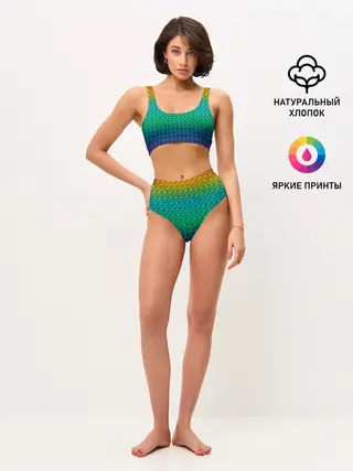 Женские топ и трусы / POP IT | СИМПЛ ДИМПЛ