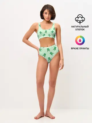 Женские топ и трусы / Froggy crossing