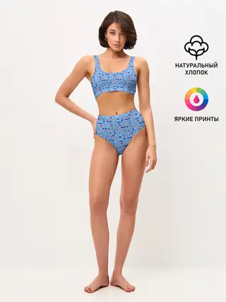 Женские топ и трусы / Зимние виды спорта