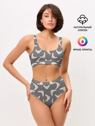 Женские топ и трусы / Лиса Фенек