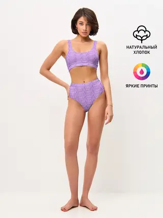 Женские топ и трусы / Трехмерный Trap Day