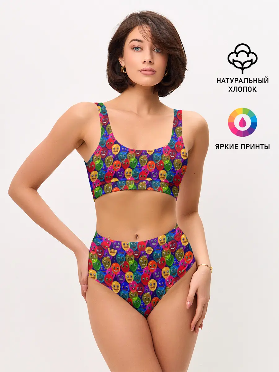 Женские топ и трусы / Воздушные Шарики