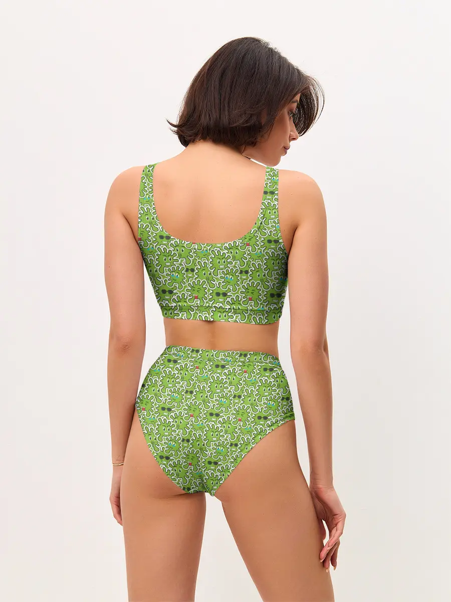 Женские топ и трусы / КоронаВирус