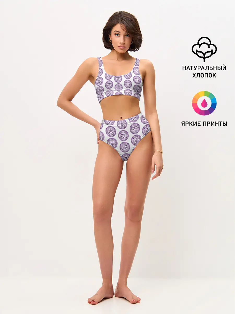 Женские топ и трусы / Пентаграмма Весы