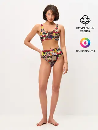 Женские топ и трусы / КУРОО ТЕЦУРО / TETSURO