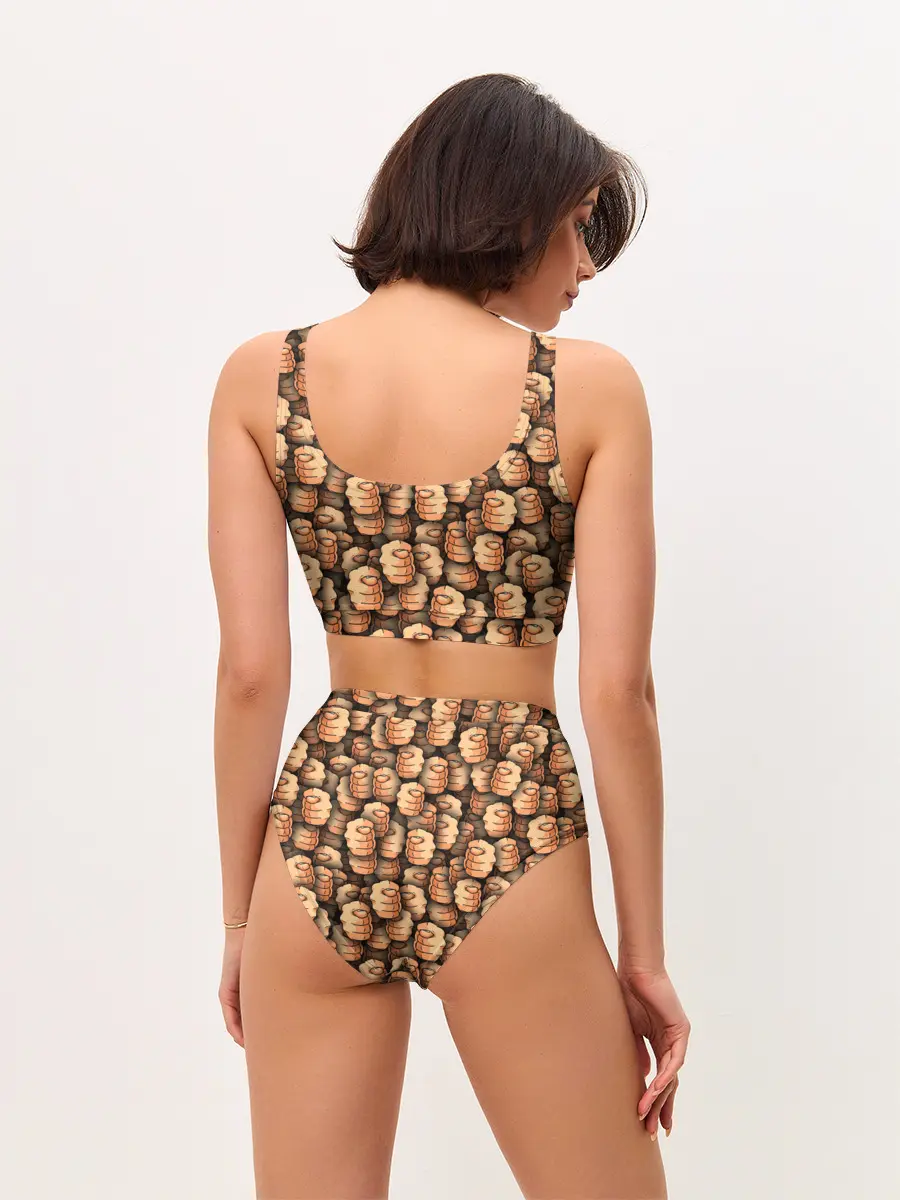 Женские топ и трусы / Фиг вам