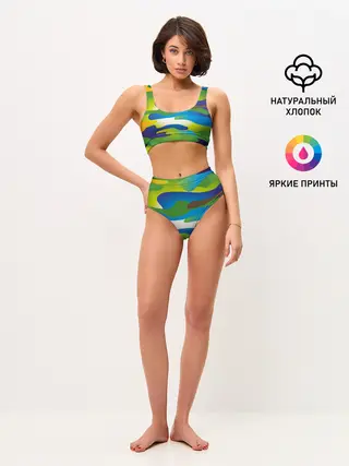Женские топ и трусы / CAMOUFLAGE 2022