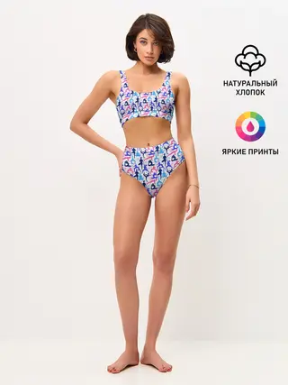 Женские топ и трусы / Гимнастика