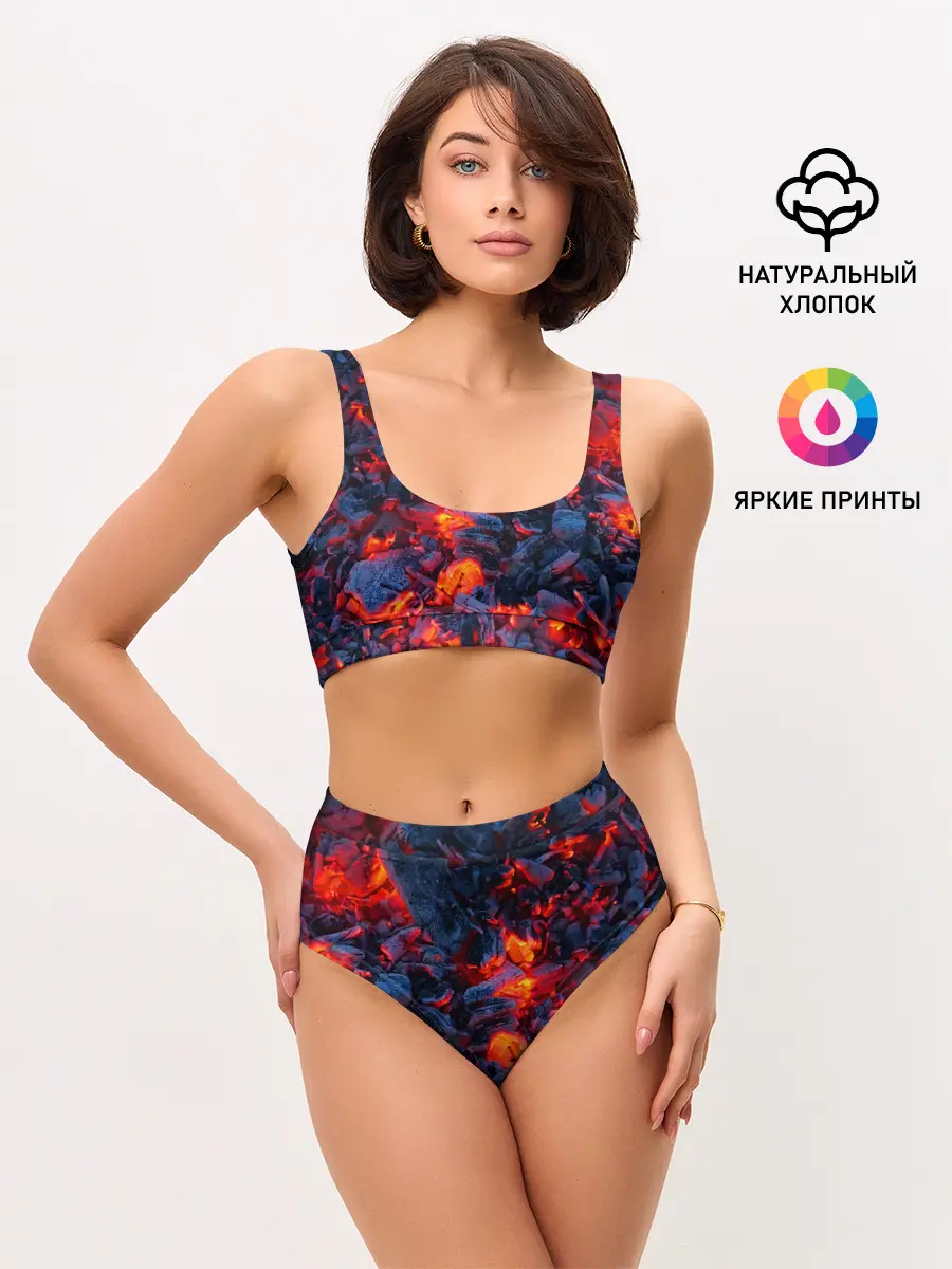 Женские топ и трусы / Магия углей