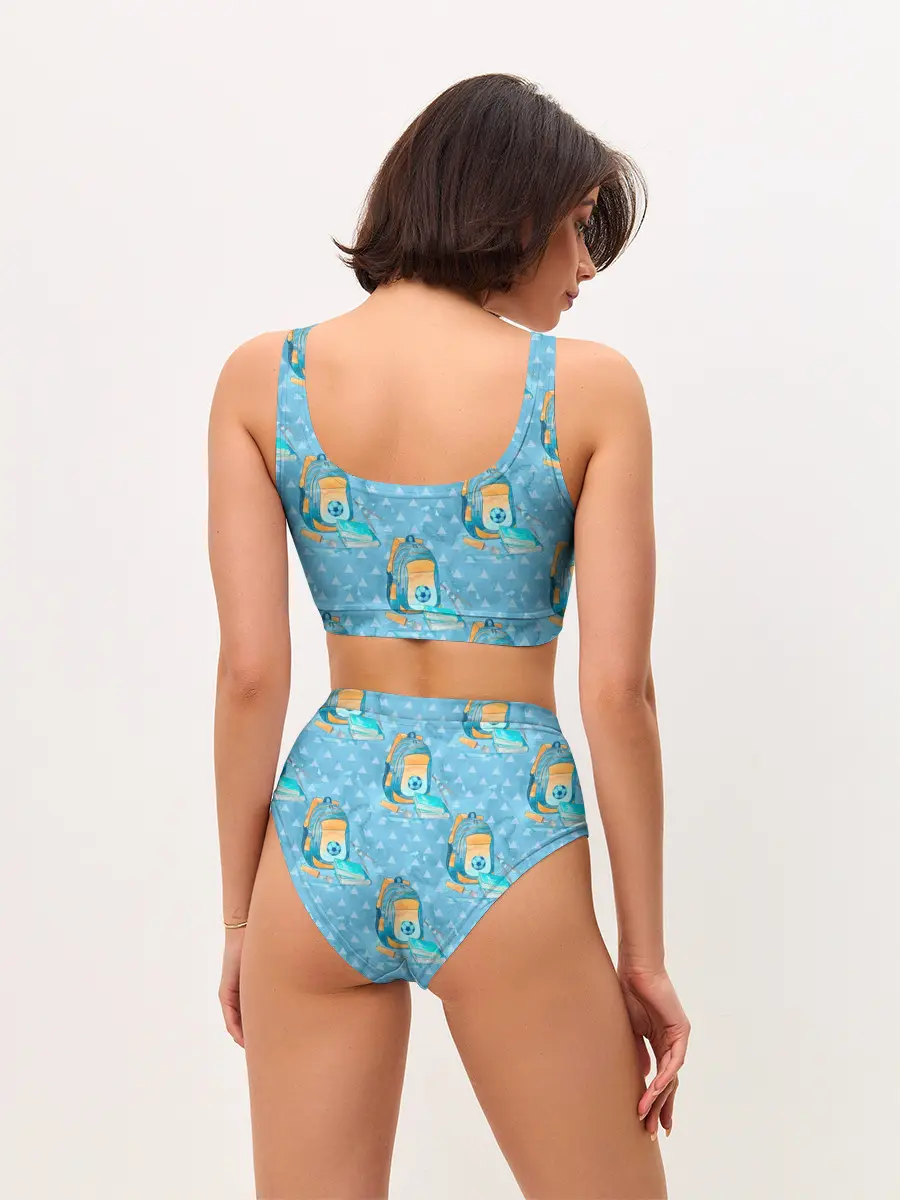 Женские топ и трусы / Школьник - футболист