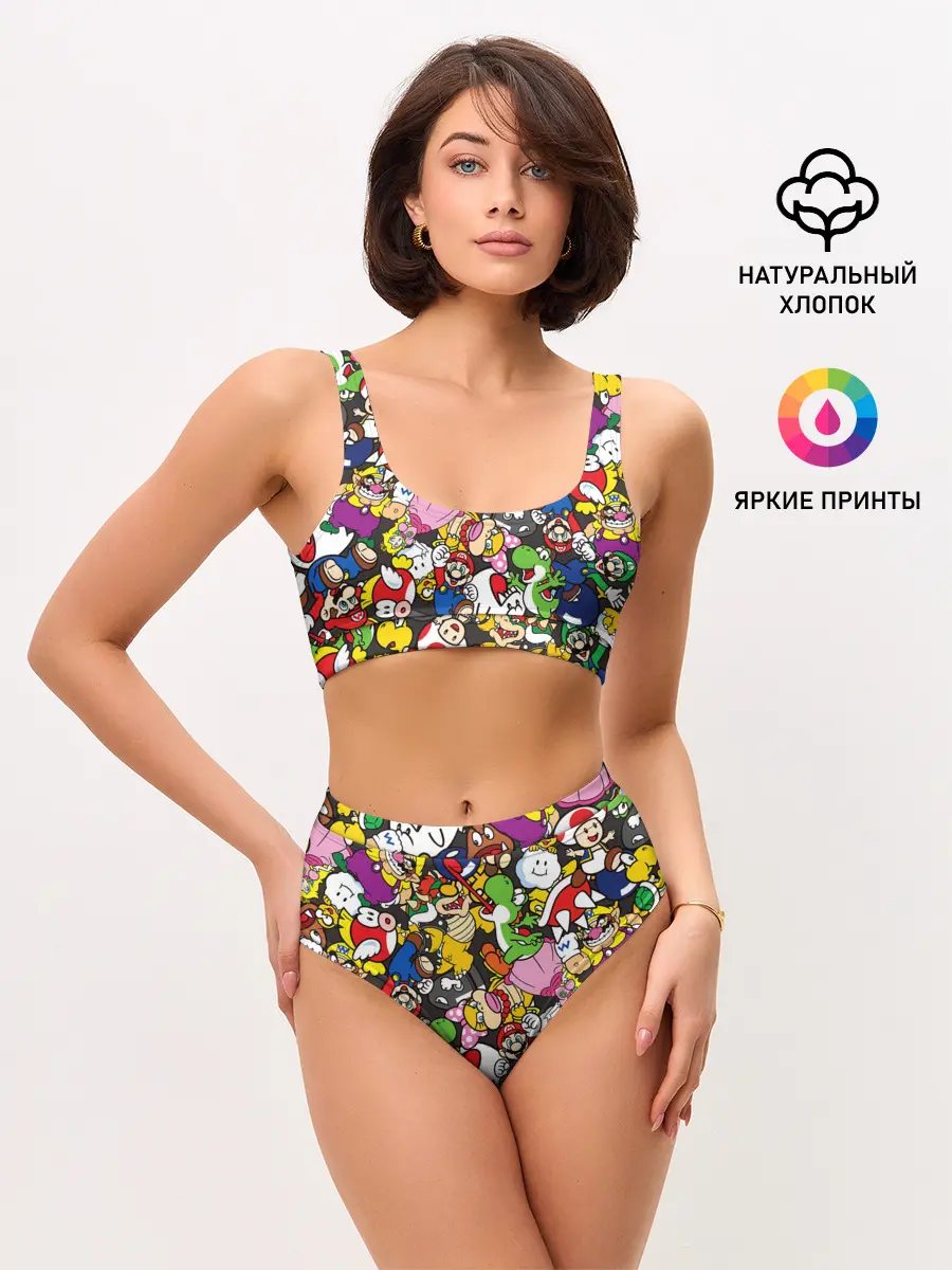 Женские топ и трусы / Mrio ALLSTARS