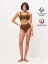 Женские топ и трусы / Brown & Gold