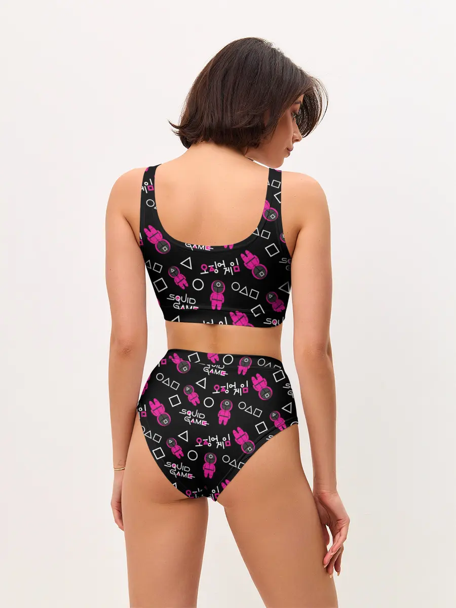 Женские топ и трусы / Игра в кальмара