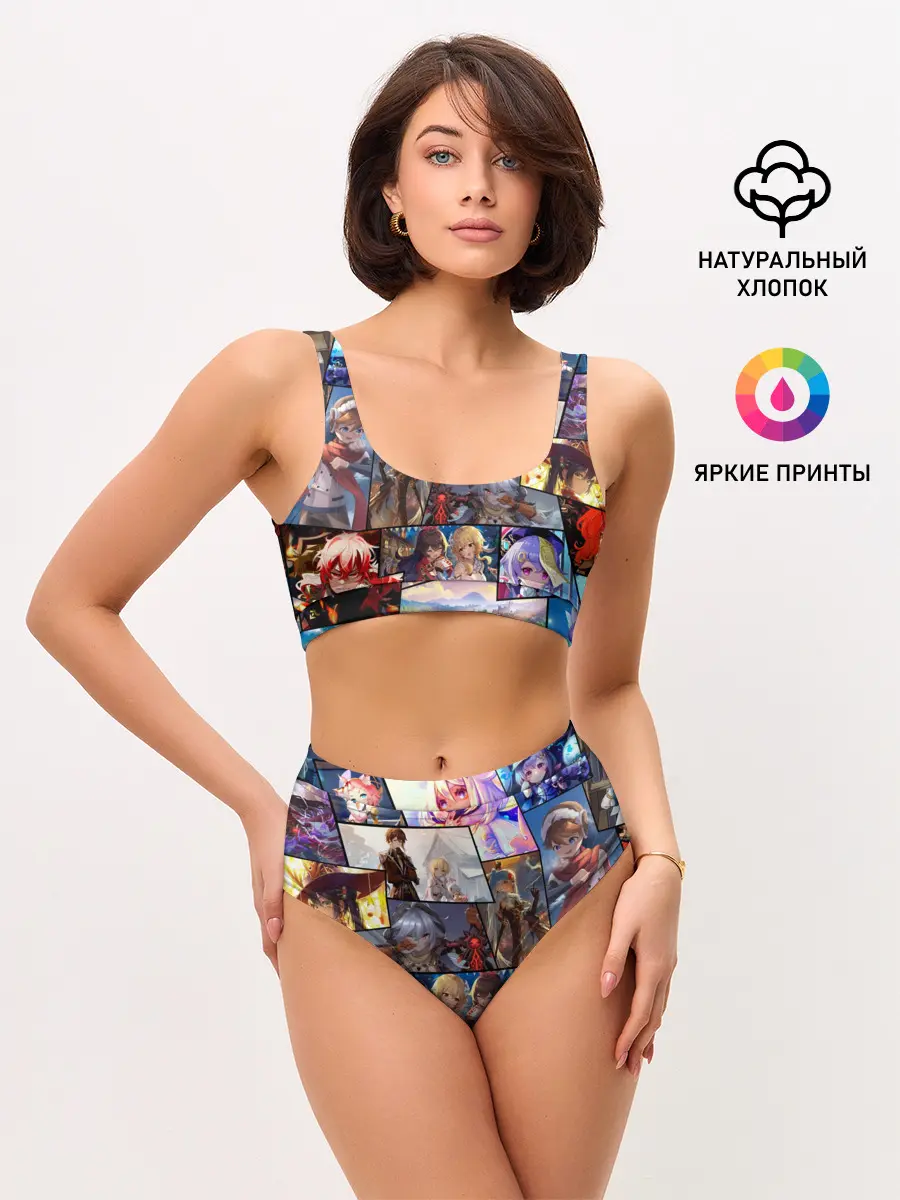 Женские топ и трусы / Геншин импакт, персонажи