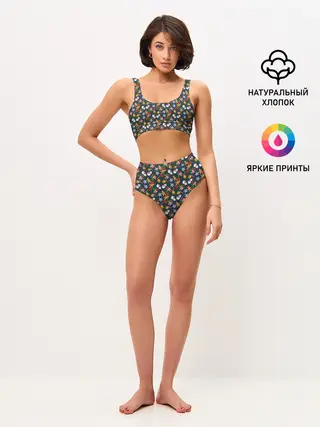 Женские топ и трусы / Игрушки Ёлочные