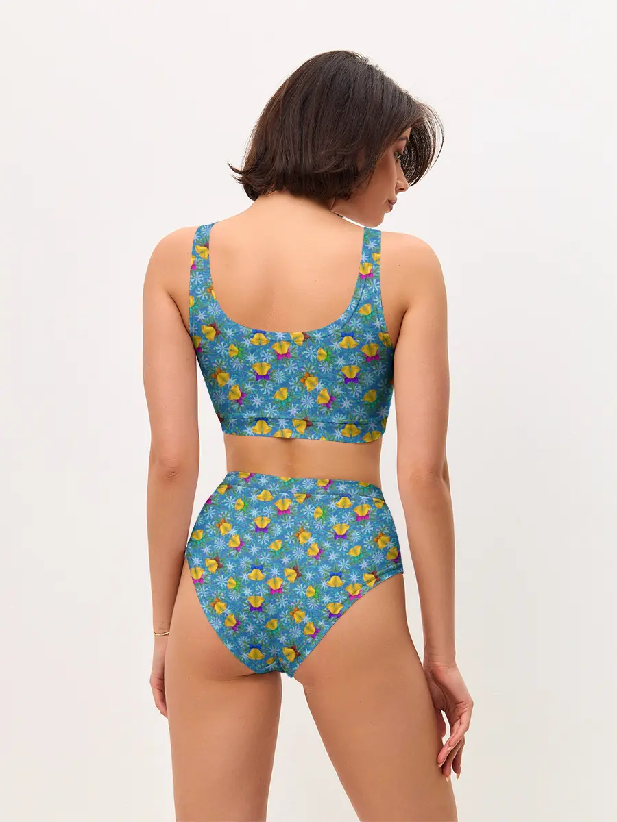 Женские топ и трусы / Праздничные Колокольчики