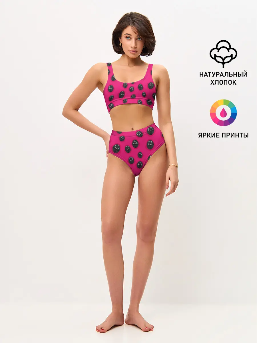 Женские топ и трусы / Игра в кальмара | TКК