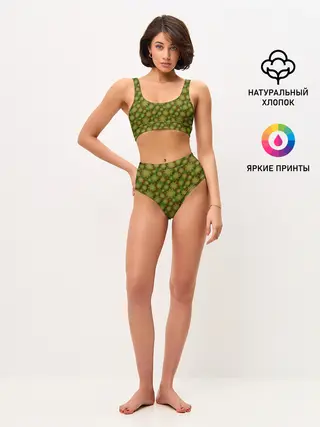 Женские топ и трусы / КоронаВирус