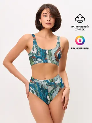 Женские топ и трусы / Покорение Эльбруса