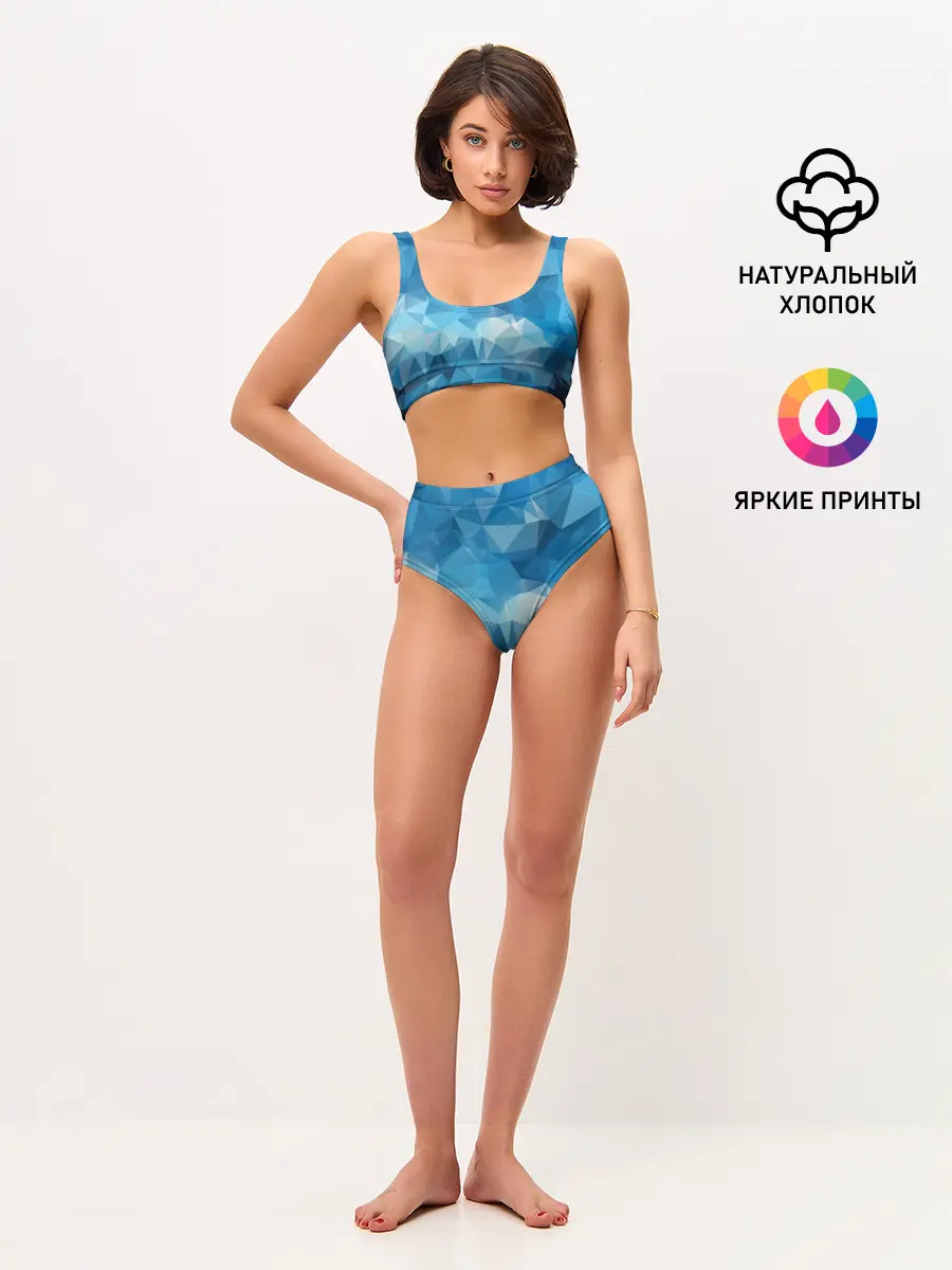 Женские топ и трусы / Цифровое небо