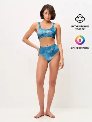 Женские топ и трусы / Цифровое небо